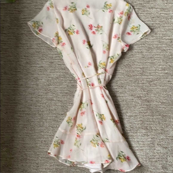 Lush pink wrap dress - Picture 2 of 3